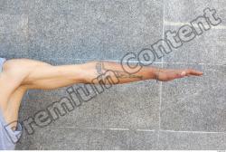 Arm Head Man Tattoo Nude Casual Slim Street photo references